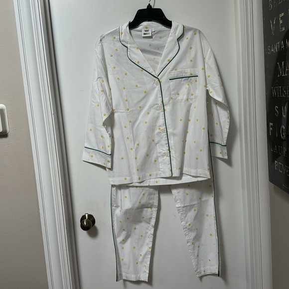 Sleepy Jones x Smiley Marina Pajama Set Womens Small - Picture 6 of 9